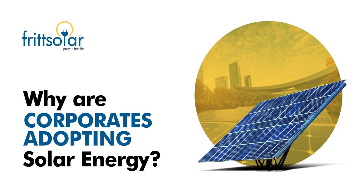 Why Are Corporates Adopting Solar Energy?